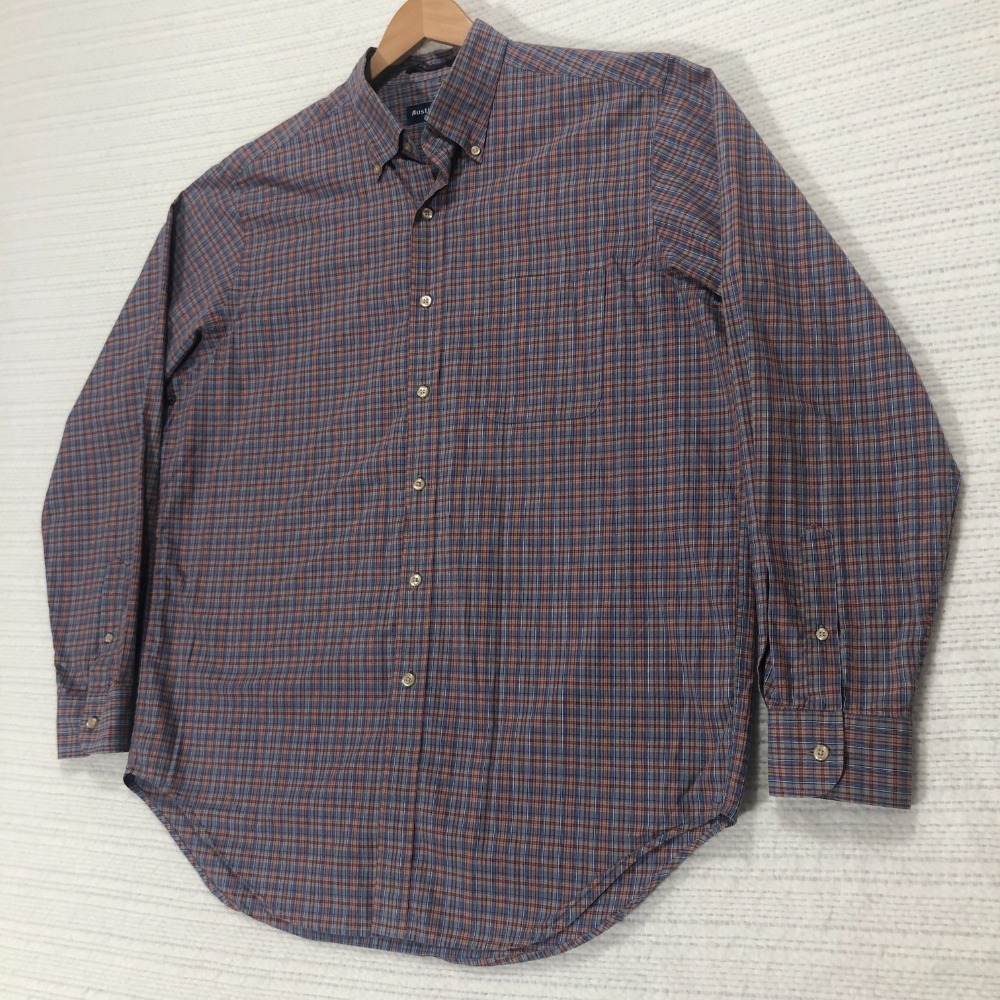 Austin Reed Plaid Button Down Shirt‎ Long Sleeve Casual Menswear L